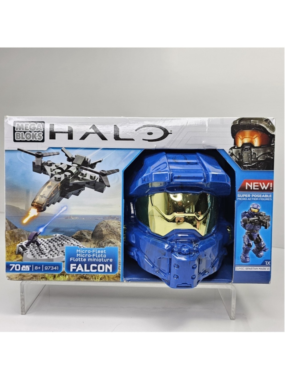 SEALED Halo Mega Bloks Micro Fleet Falcon 97341 NEW
